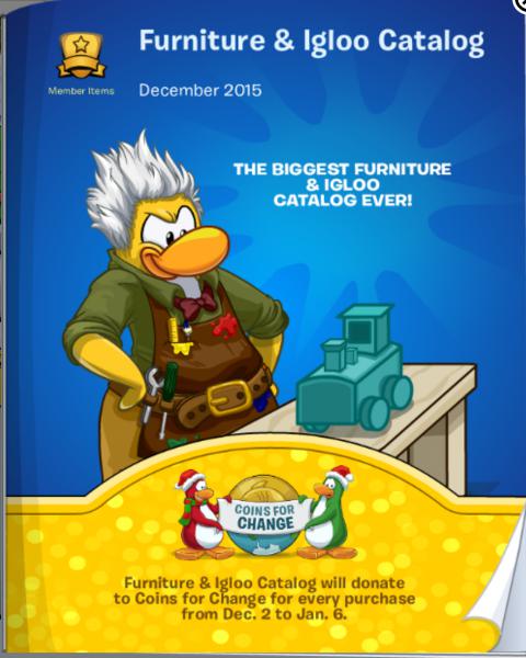 Club Penguin December 2015 Furniture & Igloo Catalog + Igloo Music Update - Club  Penguin Cheats 2013